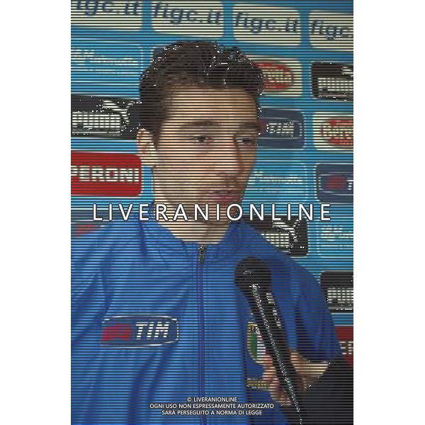 Coverciano 07/02/2005 Raduno e Conferenza Stampa Nazionale Italiana Calcio nella foto Morgan De Sanctis ph gianni nucci/agenzia aldo liverani