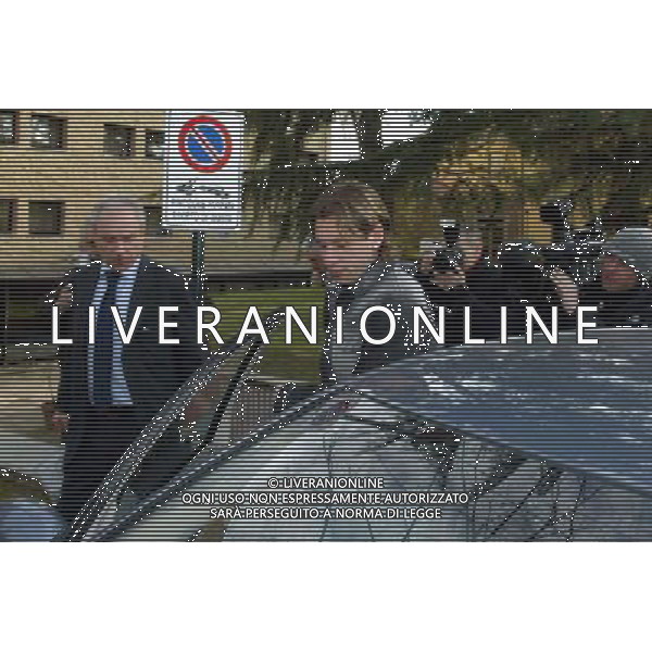 Coverciano 07/02/2005 Raduno e Conferenza Stampa Nazionale Italiana Calcio nella foto Antonio cassano lascia il ritiro per infortunio ph gianni nucci/agenzia aldo liverani