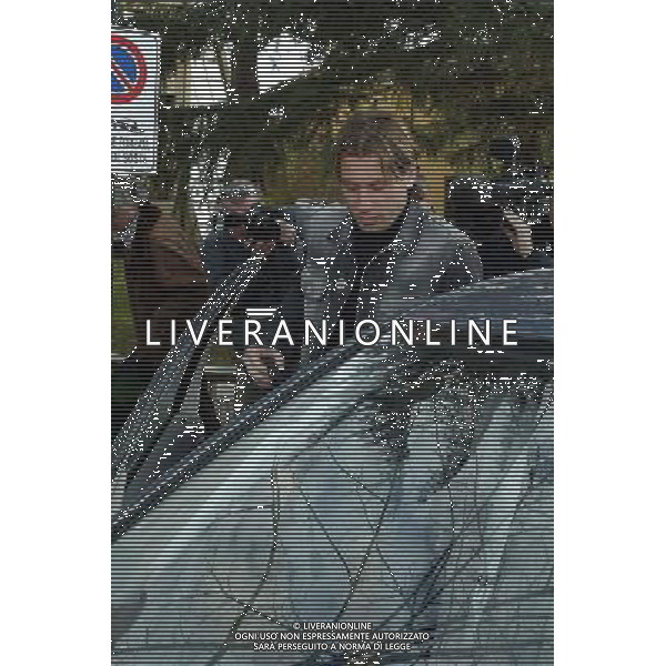 Coverciano 07/02/2005 Raduno e Conferenza Stampa Nazionale Italiana Calcio nella foto Antonio cassano lascia il ritiro per infortunio ph gianni nucci/agenzia aldo liverani