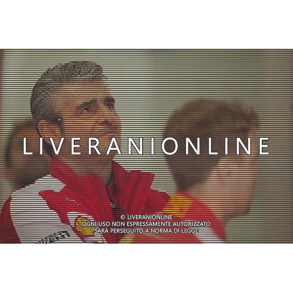 Maurizio Arrivabene (ITA) Ferrari Team Principal with Sebastian Vettel (GER) Ferrari. 09.10.2015. Formula 1 World Championship, Rd 15, Russian Grand Prix, Sochi Autodrom, Sochi, Russia, Practice Day. - www.xpbimages.com, EMail: requests@xpbimages.com - copy of publication required for printed pictures. Every used picture is fee-liable. © Copyright: Price / XPB Images /Agenzia Aldo Liverani s.a.s.
