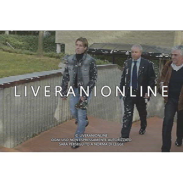 Coverciano 07/02/2005 Raduno e Conferenza Stampa Nazionale Italiana Calcio nella foto Antonio cassano lascia il ritiro per infortunio ph gianni nucci/agenzia aldo liverani