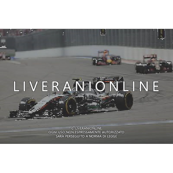 Sergio Perez (MEX) Sahara Force India F1 VJM08. 11.10.2015. Formula 1 World Championship, Rd 15, Russian Grand Prix, Sochi Autodrom, Sochi, Russia, Race Day. - www.xpbimages.com, EMail: requests@xpbimages.com - copy of publication required for printed pictures. Every used picture is fee-liable. © Copyright: Charniaux / XPB Images /Agenzia Aldo Liverani s.a.s.