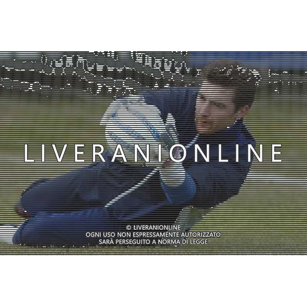 Coverciano 07/02/2005 Raduno e Allenamento Nazionale Italiana Calcio nella foto morgan de sanctis ph gianni nucci/agenzia aldo liverani