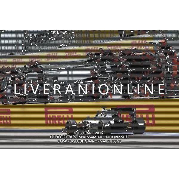 Sergio Perez (MEX), Sahara Force India 11.10.2015. Formula 1 World Championship, Rd 15, Russian Grand Prix, Sochi Autodrom, Sochi, Russia, Race Day. - www.xpbimages.com, EMail: requests@xpbimages.com - copy of publication required for printed pictures. Every used picture is fee-liable. © Copyright: Charniaux / XPB Images /Agenzia Aldo Liverani s.a.s.