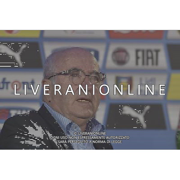 Roma - 11/10/2015 - Stadio Olimpico - Casa Italia Village - Conferenza presentazione Italia vs Norvegia - nella foto: Carlo Tavecchio / Ph. Fabrizio Corradetti - Ag. Aldo Liverani Sas