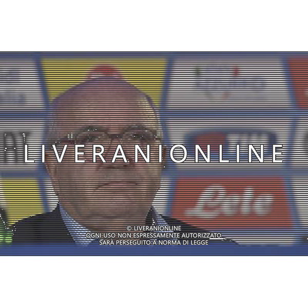 Roma - 11/10/2015 - Stadio Olimpico - Casa Italia Village - Conferenza presentazione Italia vs Norvegia - nella foto: Carlo Tavecchio / Ph. Fabrizio Corradetti - Ag. Aldo Liverani Sas