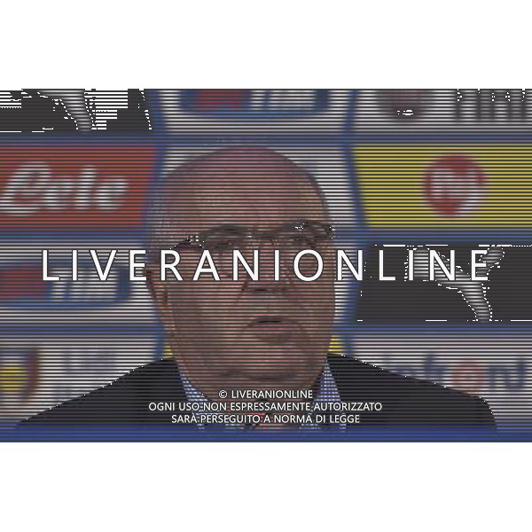 Roma - 11/10/2015 - Stadio Olimpico - Casa Italia Village - Conferenza presentazione Italia vs Norvegia - nella foto: Carlo Tavecchio / Ph. Fabrizio Corradetti - Ag. Aldo Liverani Sas