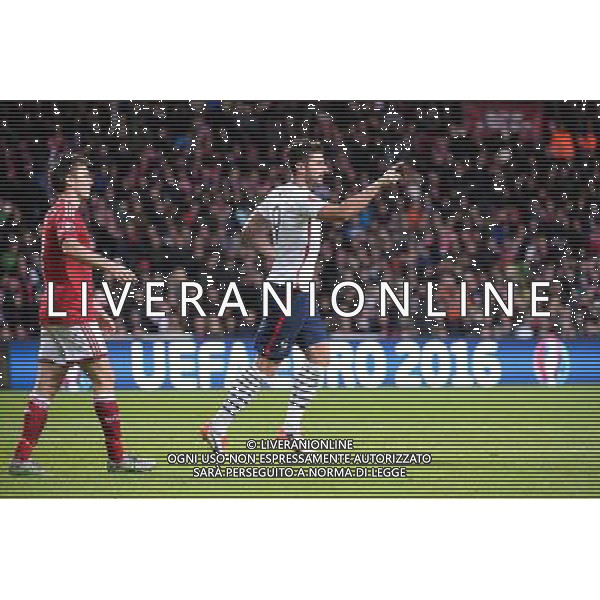 joie Olivier GIROUD - 11.10.2015 - Danemark / France - Match amical Photo : Nolwenn Le Gouic / Icon Sport AG ALDO LIVERANI SAS ONLY ITALY