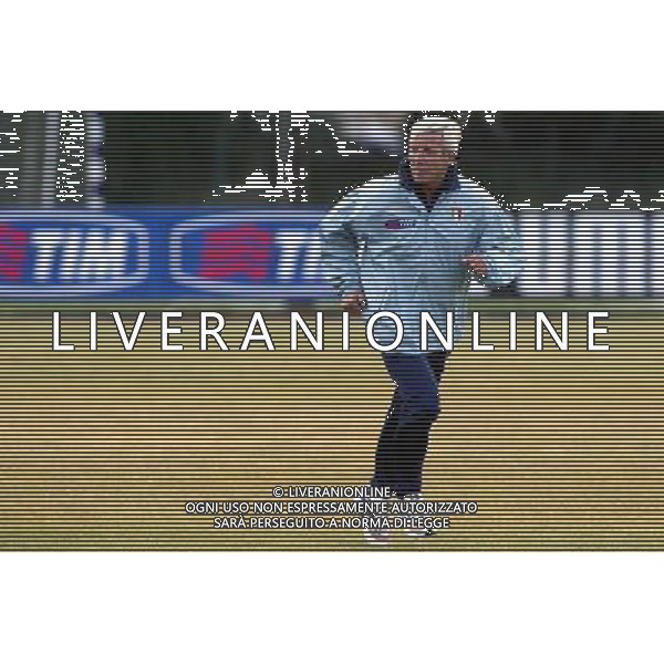 Coverciano 07/02/2005 Raduno e Allenamento Nazionale Italiana Calcio nella foto Marcello Lippi ph gianni nucci/agenzia aldo liverani