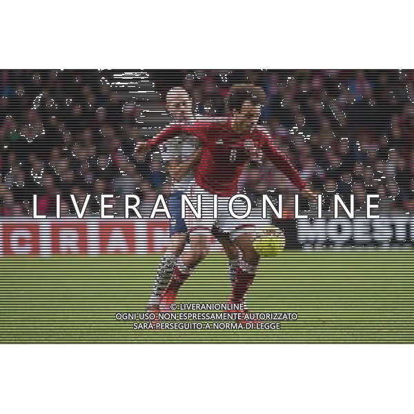 Christophe JALLET / Martin BRAITHWAITE - 11.10.2015 - Danemark / France - Match amical Photo : Nolwenn Le Gouic / Icon Sport AG ALDO LIVERANI SAS ONLY ITALY