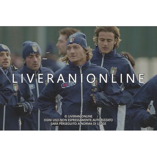 Coverciano 07/02/2005 Raduno e Allenamento Nazionale Italiana Calcio nella foto Francesco Totti ph gianni nucci/agenzia aldo liverani