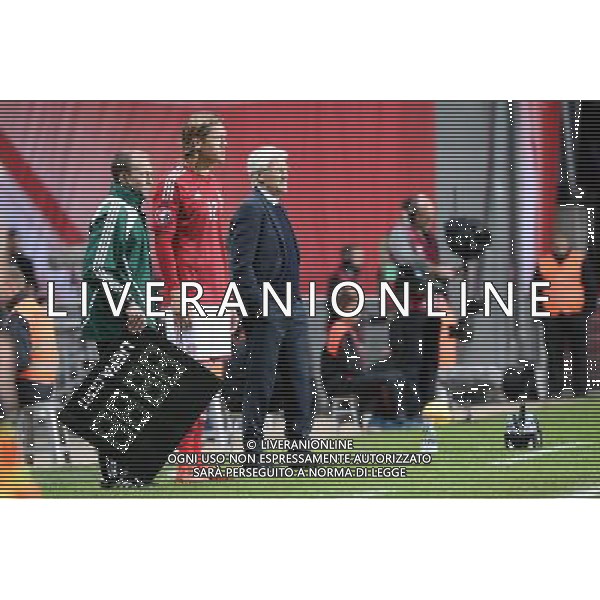Morten OLSEN / Jannik VESTERGAARD - 11.10.2015 - Danemark / France - Match amical Photo : Nolwenn Le Gouic / Icon Sport AG ALDO LIVERANI SAS ONLY ITALY