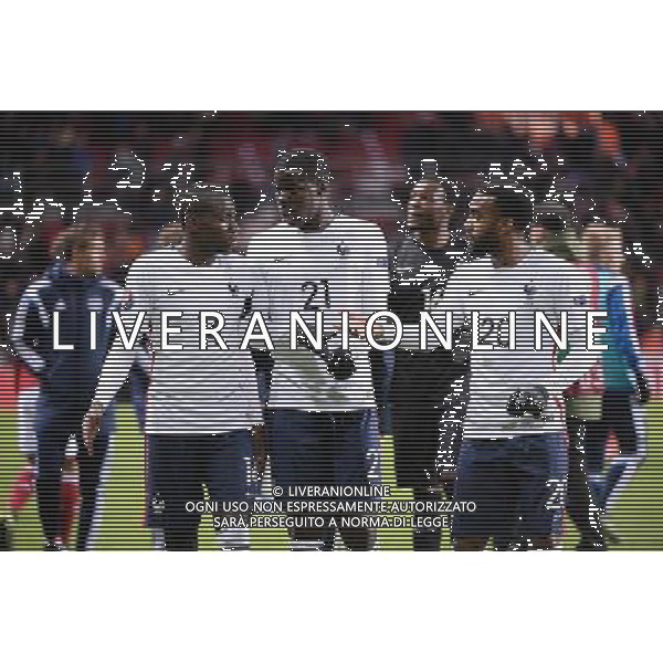 Kurt ZOUMA / Alexandre LACAZETTE / Blaise MATUIDI - 11.10.2015 - Danemark / France - Match amical Photo : Nolwenn Le Gouic / Icon Sport AG ALDO LIVERANI SAS ONLY ITALY