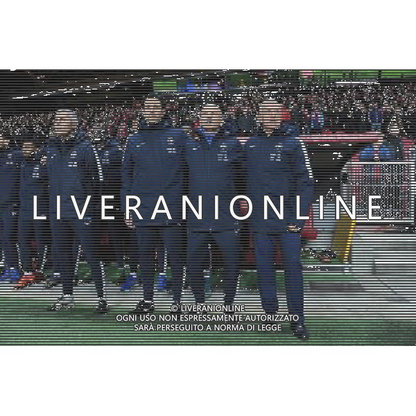 Guy STEPHAN / Didier DESCHAMPS / Franck RAVIOT - 11.10.2015 - Danemark / France - Match amical Photo : Nolwenn Le Gouic / Icon Sport AG ALDO LIVERANI SAS ONLY ITALY