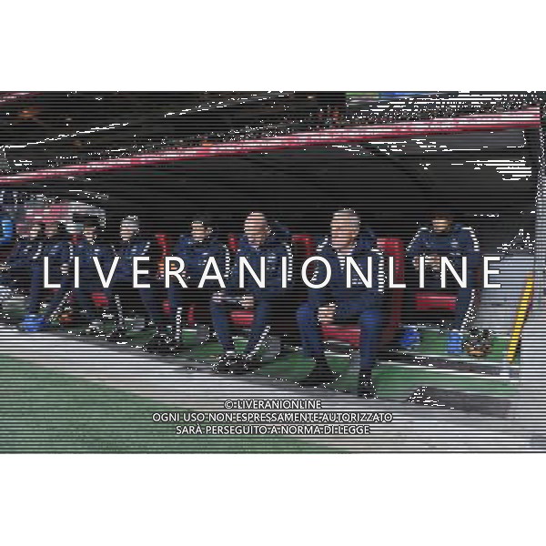 Guy STEPHAN / Didier DESCHAMPS - 11.10.2015 - Danemark / France - Match amical Photo : Nolwenn Le Gouic / Icon Sport AG ALDO LIVERANI SAS ONLY ITALY