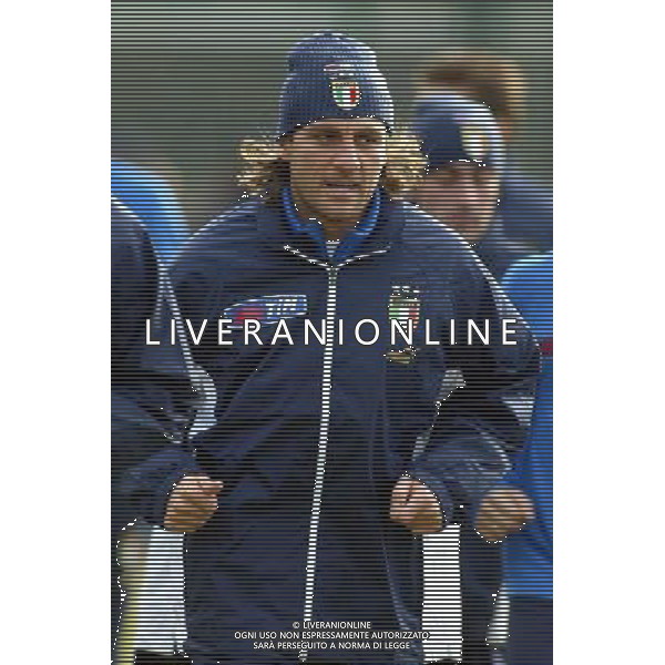 Coverciano 07/02/2005 Raduno e Allenamento Nazionale Italiana Calcio nella foto Christian Vieri ph gianni nucci/agenzia aldo liverani