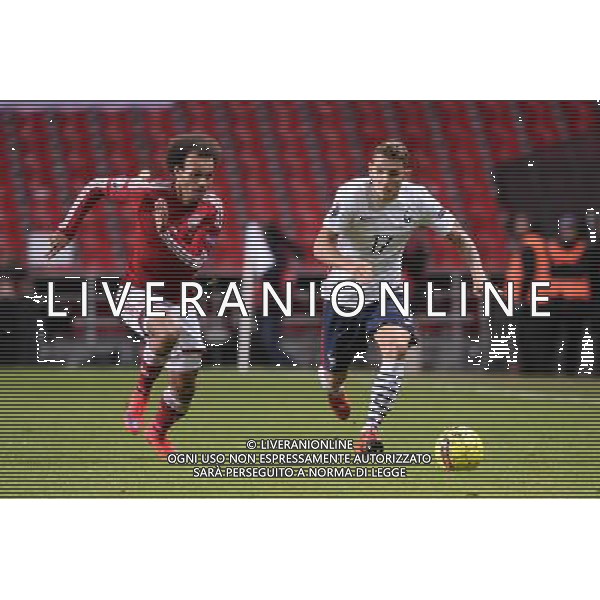 Lucas DIGNE / Martin BRAITHWAITE - 11.10.2015 - Danemark / France - Match amical Photo : Nolwenn Le Gouic / Icon Sport AG ALDO LIVERANI SAS ONLY ITALY