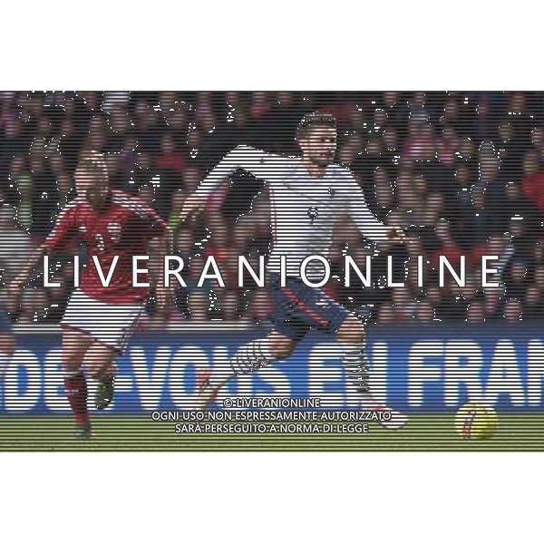 Olivier GIROUD - 11.10.2015 - Danemark / France - Match amical Photo : Nolwenn Le Gouic / Icon Sport AG ALDO LIVERANI SAS ONLY ITALY