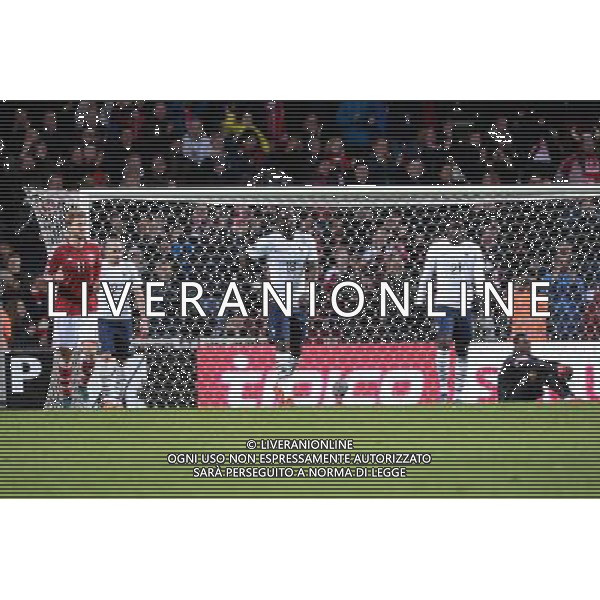 deception Eliaquim MANGALA / Kurt ZOUMA / Steve MANDANDA - 11.10.2015 - Danemark / France - Match amical Photo : Nolwenn Le Gouic / Icon Sport AG ALDO LIVERANI SAS ONLY ITALY