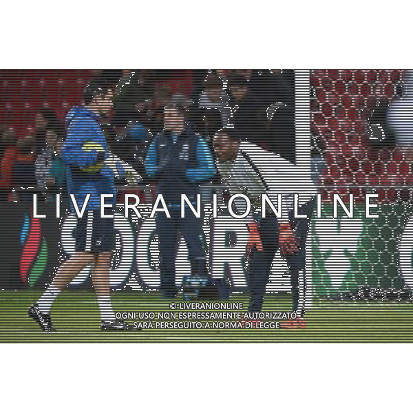 Steve MANDANDA / Franck RAVIOT - 11.10.2015 - Danemark / France - Match amical Photo : Nolwenn Le Gouic / Icon Sport AG ALDO LIVERANI SAS ONLY ITALY