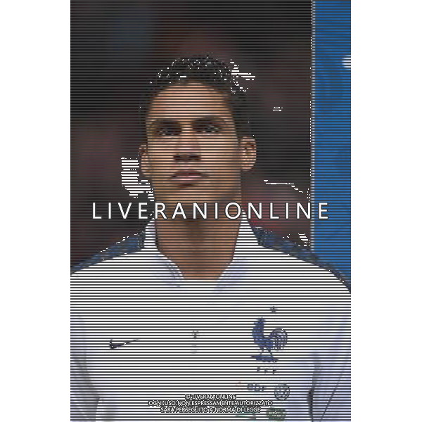 Raphael VARANE - 11.10.2015 - Danemark / France - Match amical Photo : Nolwenn Le Gouic / Icon Sport AG ALDO LIVERANI SAS ONLY ITALY