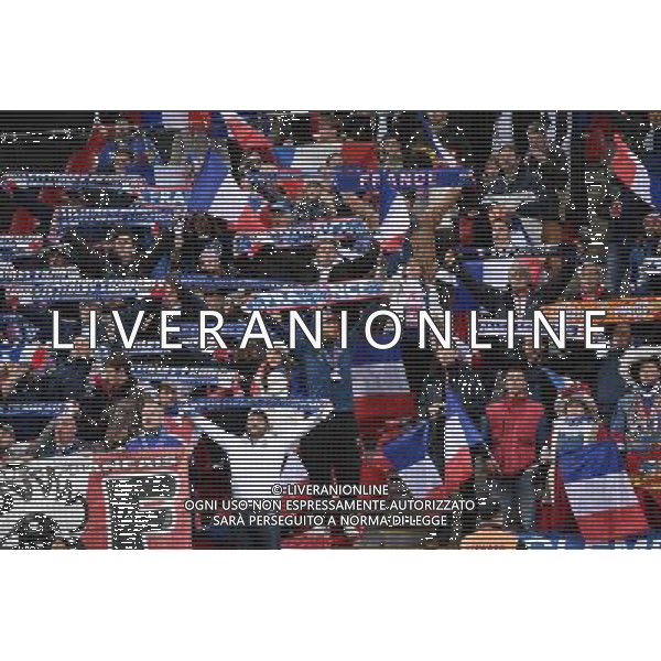 supporters France - 11.10.2015 - Danemark / France - Match amical Photo : Nolwenn Le Gouic / Icon Sport AG ALDO LIVERANI SAS ONLY ITALY