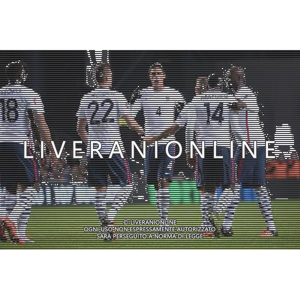 Raphael VARANE - 11.10.2015 - Danemark / France - Match amical Photo : Nolwenn Le Gouic / Icon Sport AG ALDO LIVERANI SAS ONLY ITALY