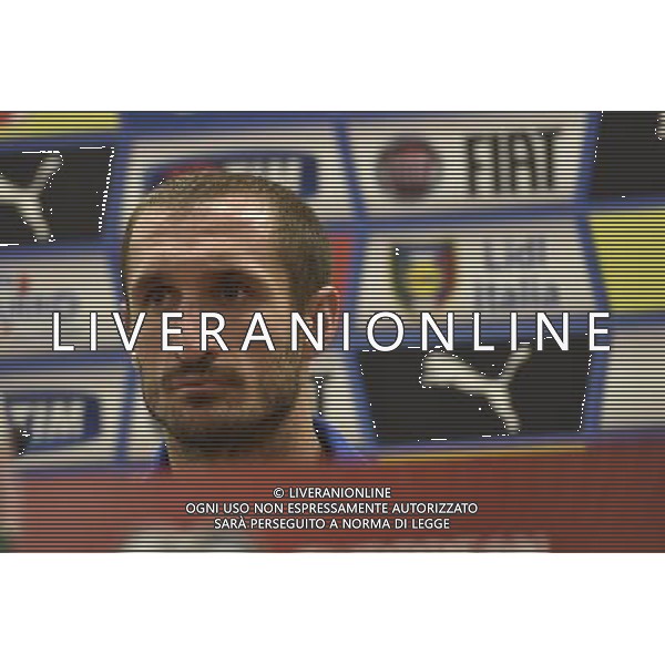 Roma - 12/10/2015 - Stadio Olimpico - Qualificazioni Euro 2016 - Conferenza stampa nazionale prima di Italia vs Norvegia - nella foto: giorgio chiellini ©Corradetti - Ag. Aldo Liverani Sas