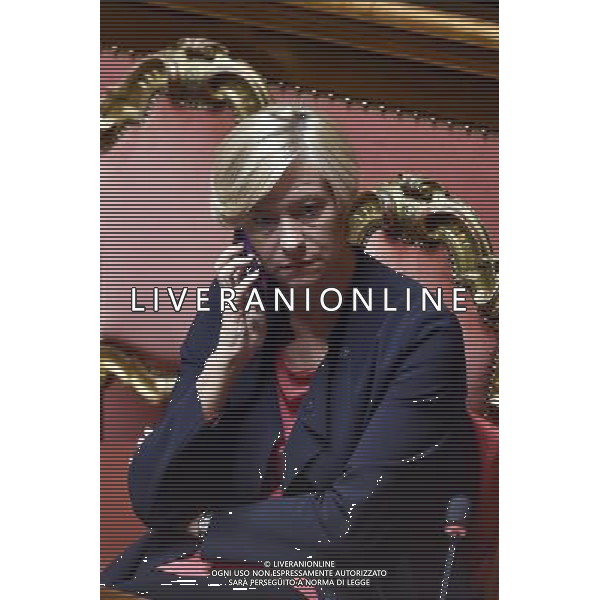 Roma - 13/10/2015 - Palazzo Madama - Voto finale sulla legge costituzionale - nella foto: Roberta Pinotti / Ph. Fabrizio Corradetti - Ag. Aldo Liverani Sas/Ag. Aldo Liverani Sas