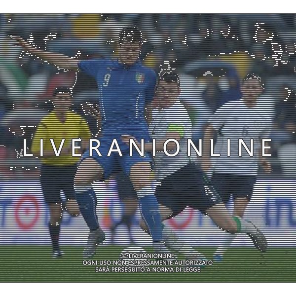 Qualificazioni ai Campionati Europei UEFA Under 21 Gruppo 2 Vicenza - 13.10.2015 Italia-Repubblica d\'Irlanda Nella Foto:cerri-browne /Ph.Vitez-Ag. Aldo Liverani