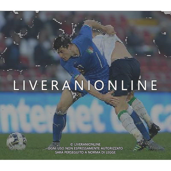 Qualificazioni ai Campionati Europei UEFA Under 21 Gruppo 2 Vicenza - 13.10.2015 Italia-Repubblica d\'Irlanda Nella Foto:cerri-browne /Ph.Vitez-Ag. Aldo Liverani