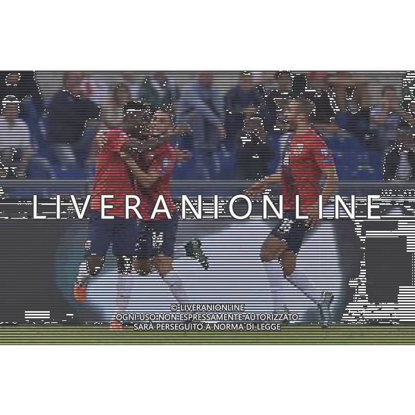 Roma - 13/10/2015 - Stadio Olimpico - Qualificazioni Euro 2016 - Italia vs Norvegia - nella foto: L\'esultanza di Alexander Tettey dopo il gol / Ph. Fabrizio Corradetti - Ag. Aldo Liverani Sas