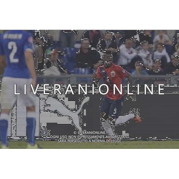 Roma - 13/10/2015 - Stadio Olimpico - Qualificazioni Euro 2016 - Italia vs Norvegia - nella foto: L\'esultanza di Alexander Tettey dopo il gol / Ph. Fabrizio Corradetti - Ag. Aldo Liverani Sas
