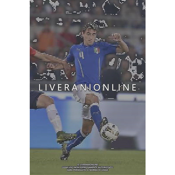 Roma - 13/10/2015 - Stadio Olimpico - Qualificazioni Euro 2016 - Italia vs Norvegia - nella foto: Matteo Darmian / Ph. Fabrizio Corradetti - Ag. Aldo Liverani Sas