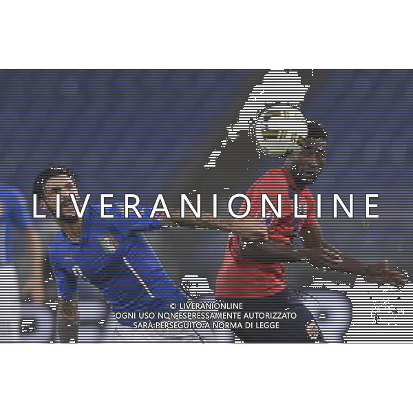 Roma - 13/10/2015 - Stadio Olimpico - Qualificazioni Euro 2016 - Italia vs Norvegia - nella foto: Alexander Tettey e Roberto Soriano / Ph. Fabrizio Corradetti - Ag. Aldo Liverani Sas