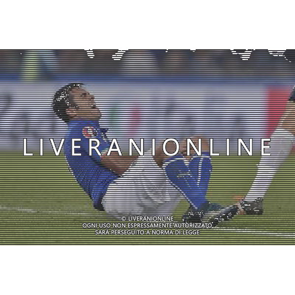 Roma - 13/10/2015 - Stadio Olimpico - Qualificazioni Euro 2016 - Italia vs Norvegia - nella foto: eder a terra infortunato / Ph. Fabrizio Corradetti - Ag. Aldo Liverani Sas