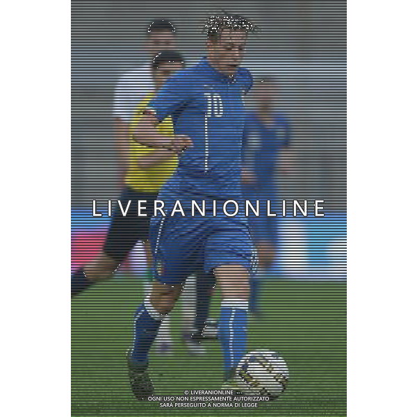 Qualificazioni ai Campionati Europei UEFA Under 21 Gruppo 2 Vicenza - 13.10.2015 Italia-Repubblica d\'Irlanda Nella Foto:Bernardeschi Federico /Ph.Vitez-Ag. Aldo Liverani