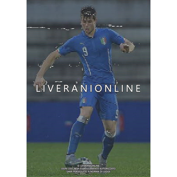 Qualificazioni ai Campionati Europei UEFA Under 21 Gruppo 2 Vicenza - 13.10.2015 Italia-Repubblica d\'Irlanda Nella Foto:Cerri Alberto /Ph.Vitez-Ag. Aldo Liverani