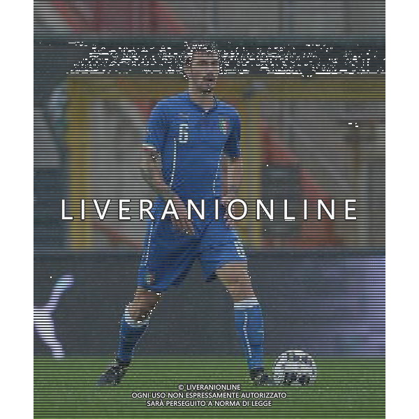 Qualificazioni ai Campionati Europei UEFA Under 21 Gruppo 2 Vicenza - 13.10.2015 Italia-Repubblica d\'Irlanda Nella Foto:Romagnoli Alessio /Ph.Vitez-Ag. Aldo Liverani