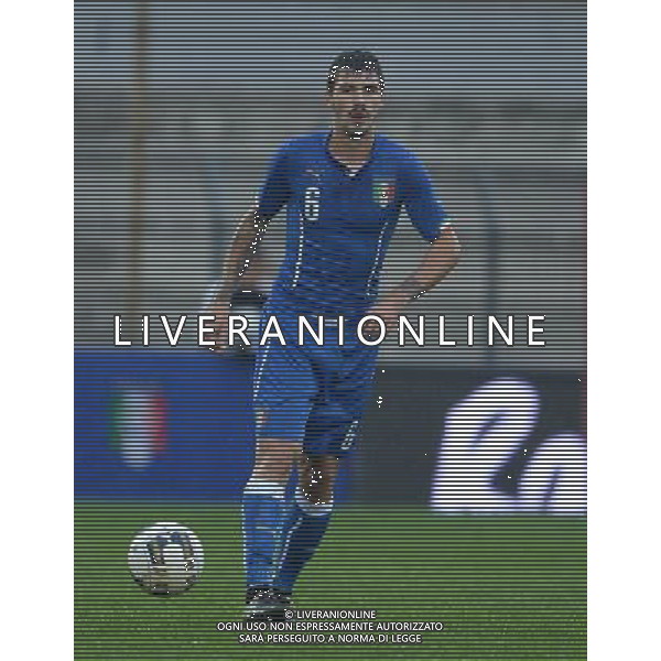 Qualificazioni ai Campionati Europei UEFA Under 21 Gruppo 2 Vicenza - 13.10.2015 Italia-Repubblica d\'Irlanda Nella Foto:Romagnoli Alessio /Ph.Vitez-Ag. Aldo Liverani