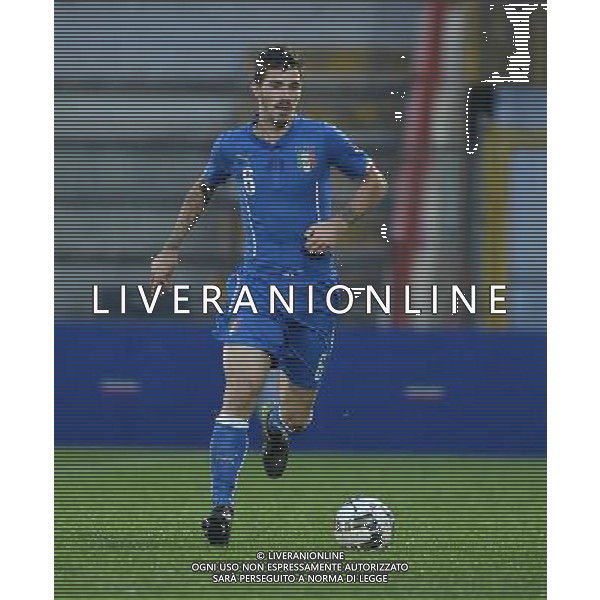 Qualificazioni ai Campionati Europei UEFA Under 21 Gruppo 2 Vicenza - 13.10.2015 Italia-Repubblica d\'Irlanda Nella Foto:Romagnoli Alessio /Ph.Vitez-Ag. Aldo Liverani