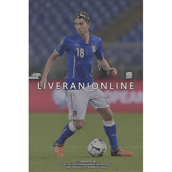 Roma - 13/10/2015 - Stadio Olimpico - Qualificazioni Euro 2016 - Italia vs Norvegia - nella foto: Riccardo Montolivo / Ph. Fabrizio Corradetti - Ag. Aldo Liverani Sas