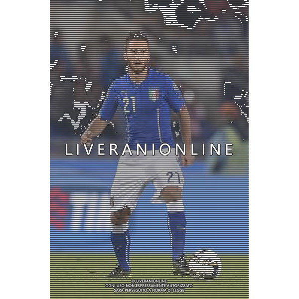 Roma - 13/10/2015 - Stadio Olimpico - Qualificazioni Euro 2016 - Italia vs Norvegia - nella foto: Andrea Bertolacci / Ph. Fabrizio Corradetti - Ag. Aldo Liverani Sas