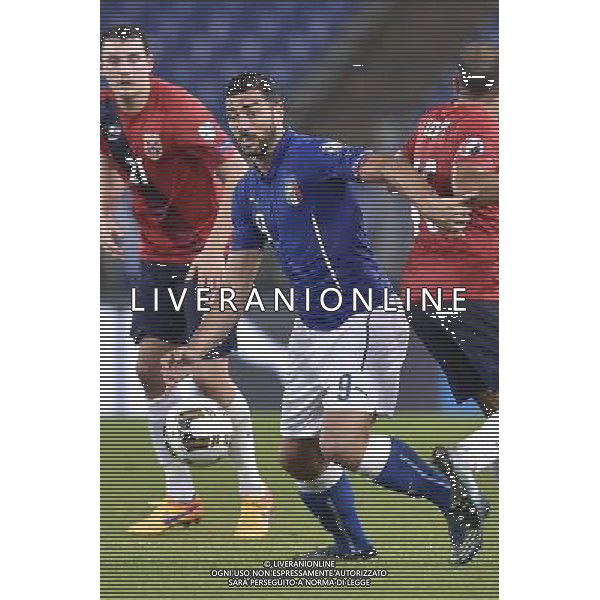 Roma - 13/10/2015 - Stadio Olimpico - Qualificazioni Euro 2016 - Italia vs Norvegia - nella foto: Graziano Pelle\' / Ph. Fabrizio Corradetti - Ag. Aldo Liverani Sas