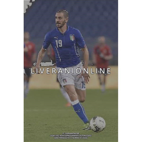 Roma - 13/10/2015 - Stadio Olimpico - Qualificazioni Euro 2016 - Italia vs Norvegia - nella foto: Leonardo Bonucci / Ph. Fabrizio Corradetti - Ag. Aldo Liverani Sas