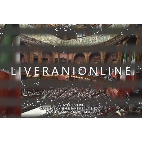 Roma - 15/10/2015 - Montecitorio - Cerimonia per il sessantesimo anniversario dell\'adesione dell\'Italia alle Nazioni Unite - nella foto: L\'aula durante la cerimonia / Ph. Fabrizio Corradetti - Ag. Aldo Liverani Sas/Ag. Aldo Liverani Sas