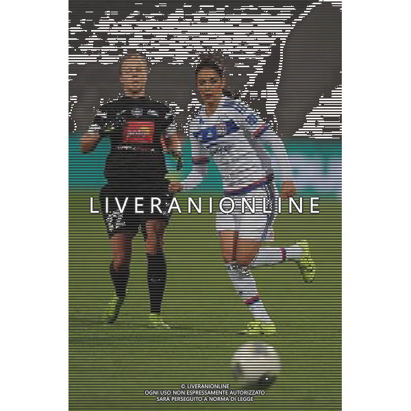 Louisa NECIB - 14.10.2015 - Lyon / Medyk Konin - 1/16Finale Champions League Photo : Jean Paul Thomas / Icon Sport AG ALDO LIVERANI SAS ONLY ITALY