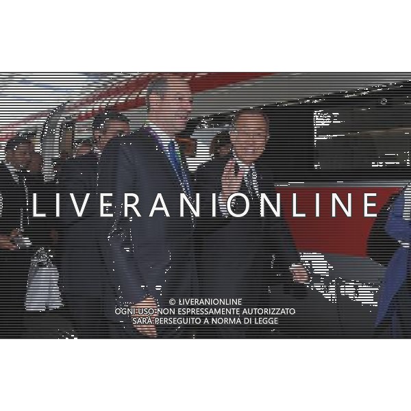 World Food Day-Arrivo del segretario Generale dellâ€™ONU Ban Ki-Moon a Rho Fiera Expo Milano 2015 Milano - 16.10.2015 Nella Foto:Arrivo del segretario Generale dellâ€™ONU Ban Ki-Moon a Rho Fiera Expo Milano 2015 /Ph.Vitez-Ag. Aldo Liverani