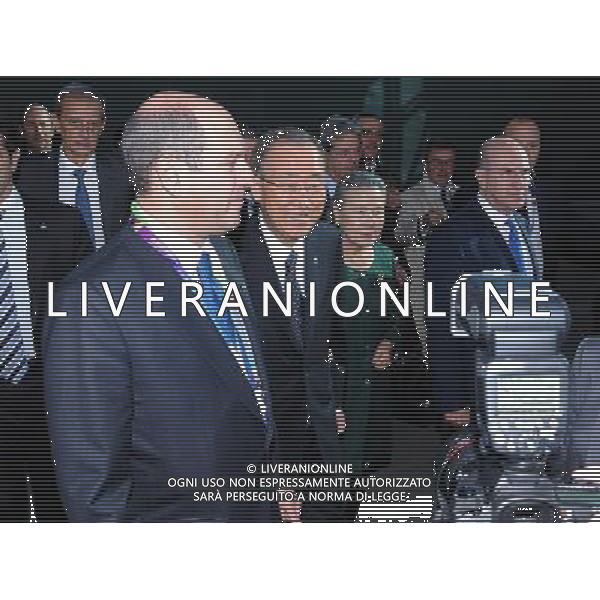 World Food Day-Arrivo del segretario Generale dellâ€™ONU Ban Ki-Moon a Rho Fiera Expo Milano 2015 Milano - 16.10.2015 Nella Foto:Arrivo del segretario Generale dellâ€™ONU Ban Ki-Moon a Rho Fiera Expo Milano 2015-Elia Dg Ferrovie dello stato,Ministro Gentiloni,Fassino /Ph.Vitez-Ag. Aldo Liverani
