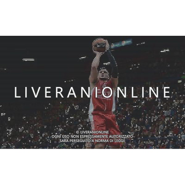 Turkish Airline Eurolega 2015/2016 Regular Season Milano - 16.10.2015 EA7 Emporio Armani Milano-Laboral Kutxa Vitoria Nella Foto:gentile /Ph.Vitez-Ag. Aldo Liverani